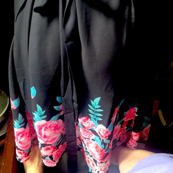 Rosegal  floral print wrapped dress size 4X - Picture 12 of 14